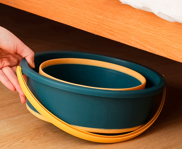 Изображение товара Складное ведро Sundays Среднее / TBD0603930501A со складной канистрой (10л, темно-синий)