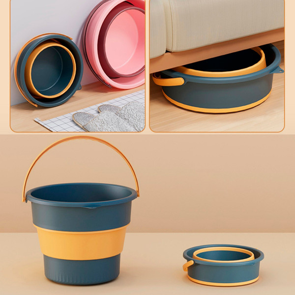 Изображение товара Складное ведро Sundays Среднее / TBD0603930501A со складной канистрой (10л, темно-синий)