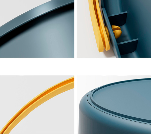 Изображение товара Складное ведро Sundays Среднее / TBD0603930501A со складной канистрой (10л, темно-синий)