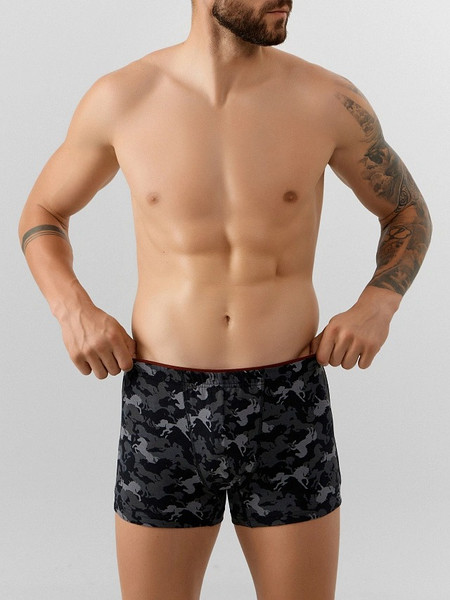 Изображение товара Трусы мужские Mark Formelle 411134 (р.94-104, лошади на черном)