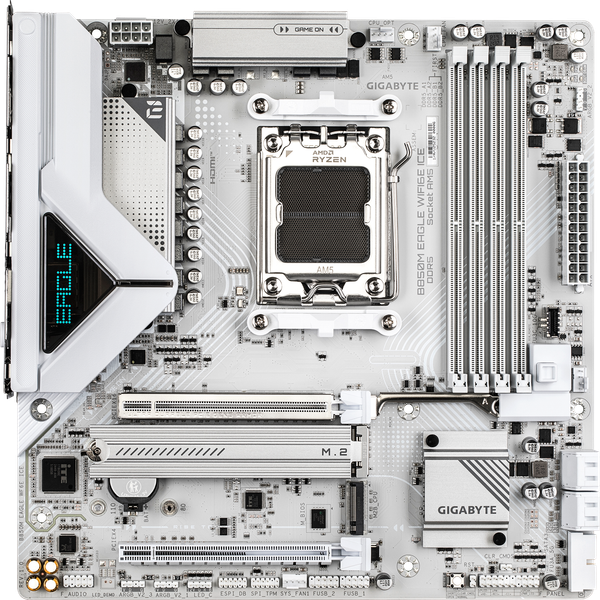 Изображение товара Материнская плата Gigabyte B850M Eagle WIFI6E Ice (rev.1.0)