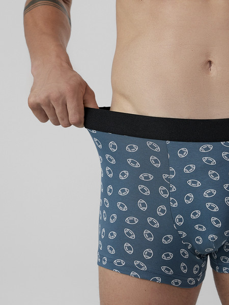 Изображение товара Трусы мужские Mark Formelle 411228 (р.86-96, мячики на зелено-голубом-1)