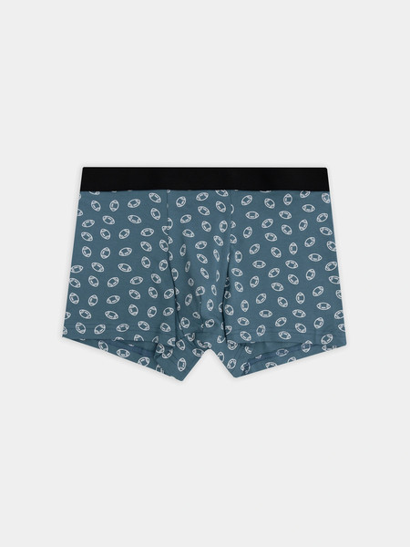 Изображение товара Трусы мужские Mark Formelle 411228 (р.86-96, мячики на зелено-голубом-1)