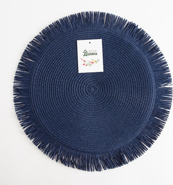 Изображение товара Плейсмат Доляна Бохо / 5386087 (синий)