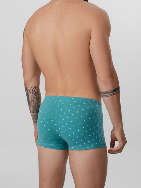 Изображение товара Трусы мужские Mark Formelle 411229 (р.94-104, узор на персидском зеленом)