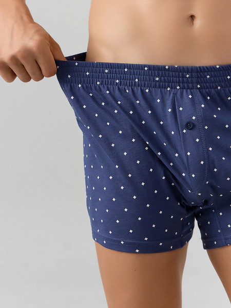 Изображение товара Трусы мужские Mark Formelle 411152 (р.106-116, звездочки на джинсовом)