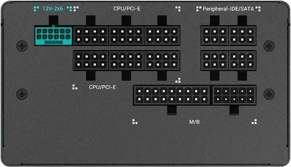 Изображение товара Блок питания для компьютера Deepcool PQ1000G ATX 1000W (R-PQA00G-FD0B-WGEU-V1)