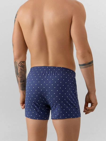 Изображение товара Трусы мужские Mark Formelle 411152 (р.114-124, звездочки на джинсовом)