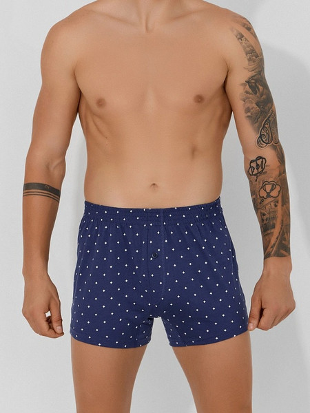 Изображение товара Трусы мужские Mark Formelle 411152 (р.114-124, звездочки на джинсовом)