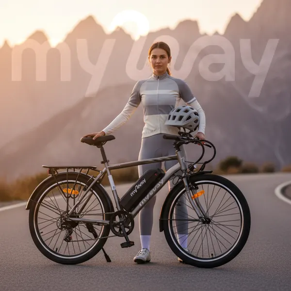 Изображение товара Электровелосипед MyWay Let 240 Max 26 (19, бронзовый)