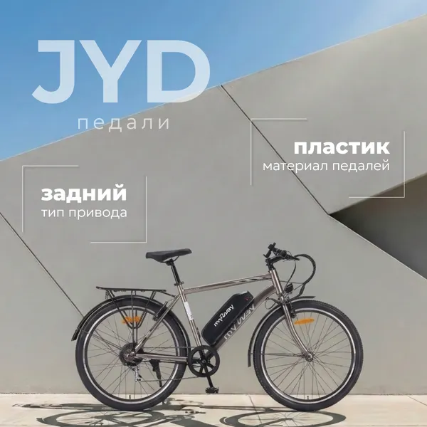 Изображение товара Электровелосипед MyWay Let 240 Max 26 (19, бронзовый)