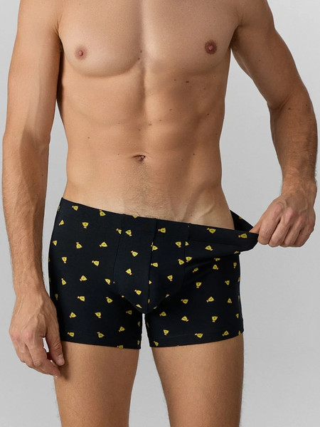 Изображение товара Трусы мужские Mark Formelle 411220 (р.90-100, мешки денег на черном)