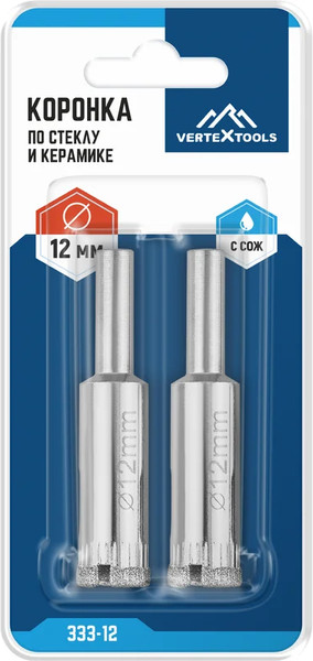 Изображение товара Набор коронок Vertex Tools 333-12