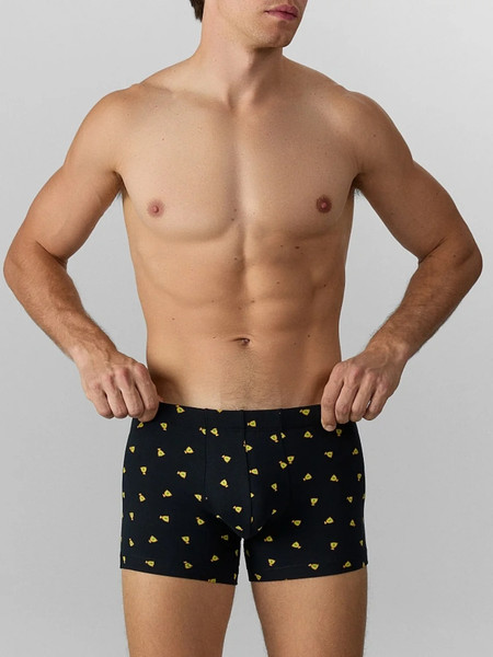 Изображение товара Трусы мужские Mark Formelle 411220 (р.94-104, мешки денег на черном)