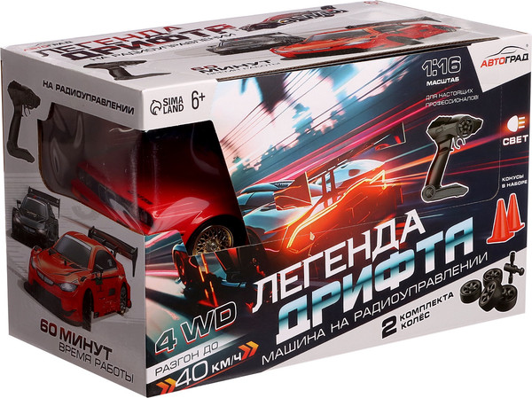 Изображение товара Радиоуправляемая игрушка Автоград Легенда Дрифта / 10597649