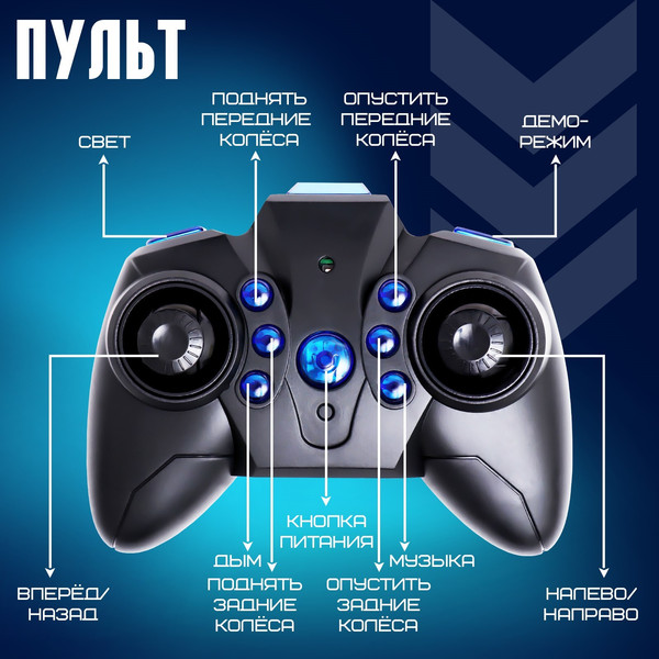 Изображение товара Радиоуправляемая игрушка Автоград Перевертыш / 10621099