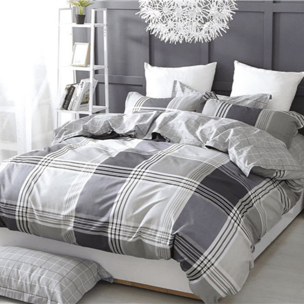 Изображение товара Комплект постельного белья Alleri Поплин Luxe 1.5сп / П-395