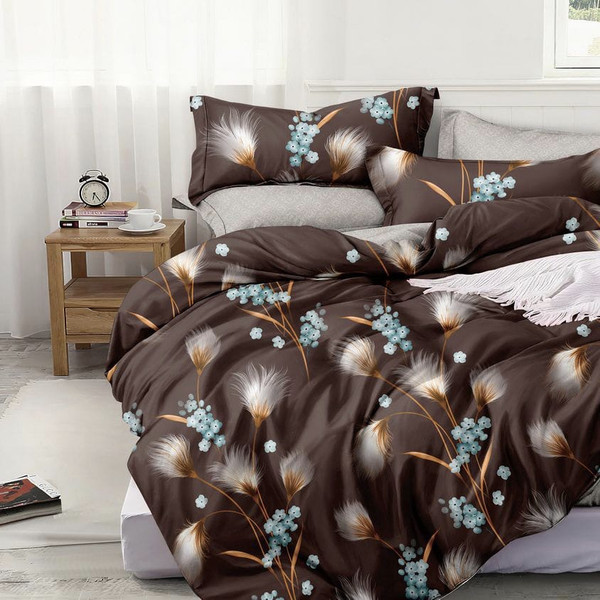 Изображение товара Комплект постельного белья Alleri Поплин Luxe Евро / П-383