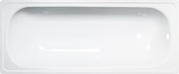 Изображение товара Ванна стальная ВИЗ Antika A-20001 120х70 (белая орхидея, c ножками)