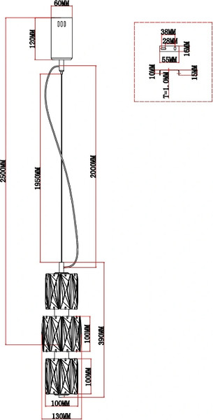 Изображение товара Люстра Moderli Prismique / V11714-PL