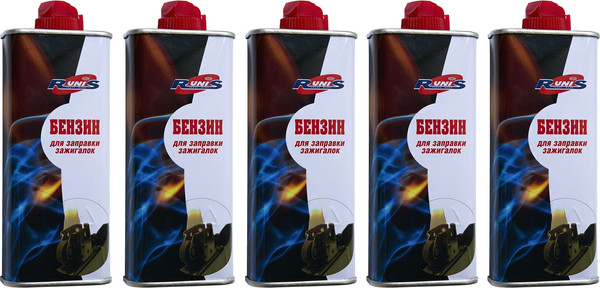 Изображение товара Топливо для зажигалки Runis 1-001 (5х133мл)