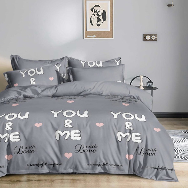 Изображение товара Комплект постельного белья Alleri Эко Сатин Евро / СС-568