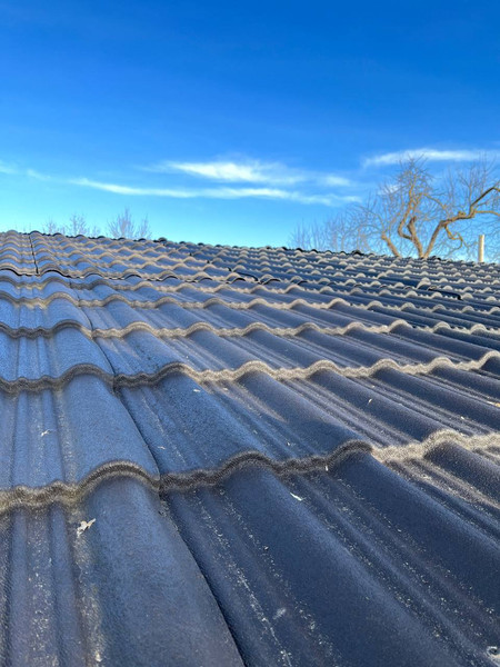 Изображение товара Лист кровельный SLAVDAH Полимерный 790x1050x3 4.977м.кв. (графитово-серый)