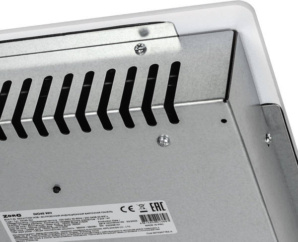 Изображение товара Индукционная варочная панель ZORG INO45 WH (белый)