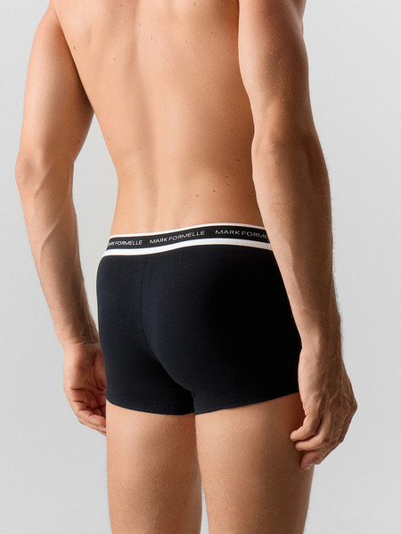 Изображение товара Комплект мужских трусов Mark Formelle 411124-2 (р.90-100, черный/темное небо)