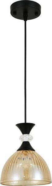 Изображение товара Потолочный светильник ESCADA 1112/1S (Black/Amber)