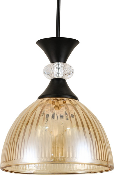 Изображение товара Потолочный светильник ESCADA 1112/1S (Black/Amber)