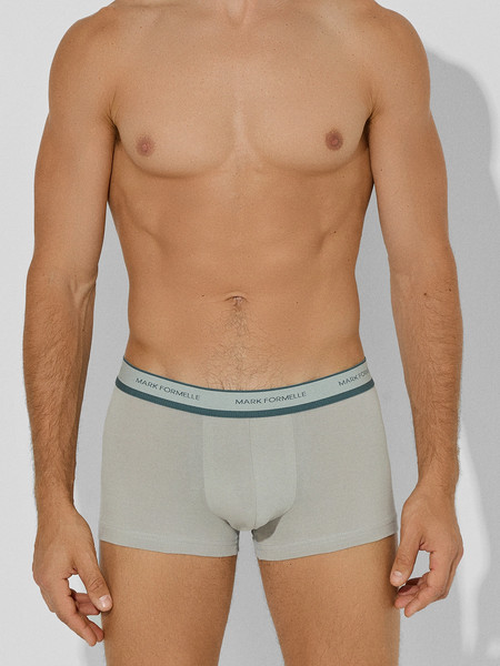 Изображение товара Комплект мужских трусов Mark Formelle 411124-3 (р.86-96, серый/темно-серый/черный)