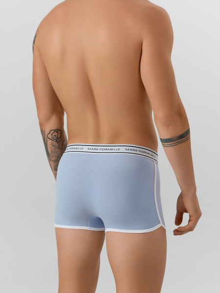 Изображение товара Комплект мужских трусов Mark Formelle 411165-2 (р.82-92, светло-голубой/джинсовый)