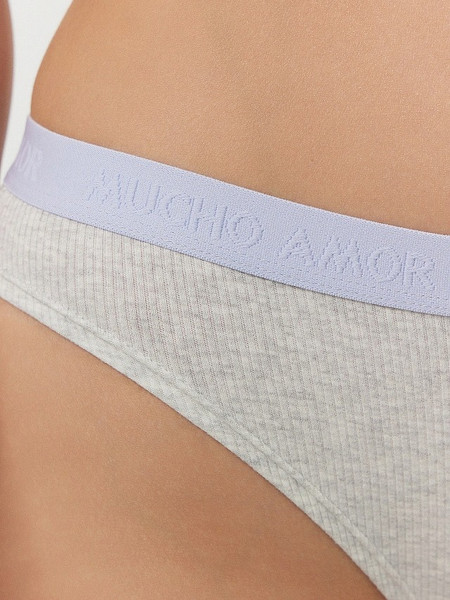 Изображение товара Трусы женские Mark Formelle 412574-1 (р.90, серый меланж 4306-А)