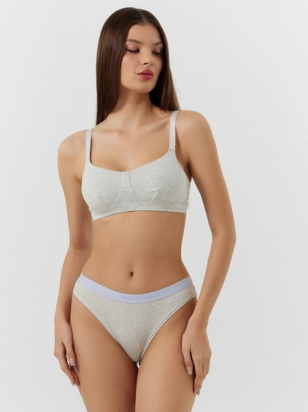 Изображение товара Трусы женские Mark Formelle 412574-1 (р.102, серый меланж 4306-А)