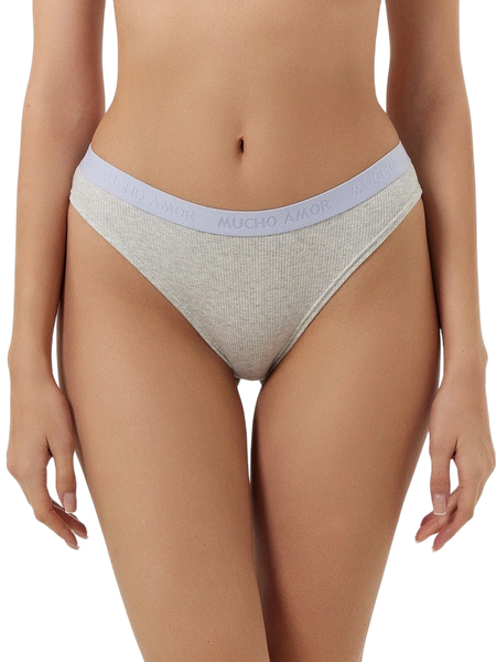 Изображение товара Трусы женские Mark Formelle 412574-1 (р.102, серый меланж 4306-А)