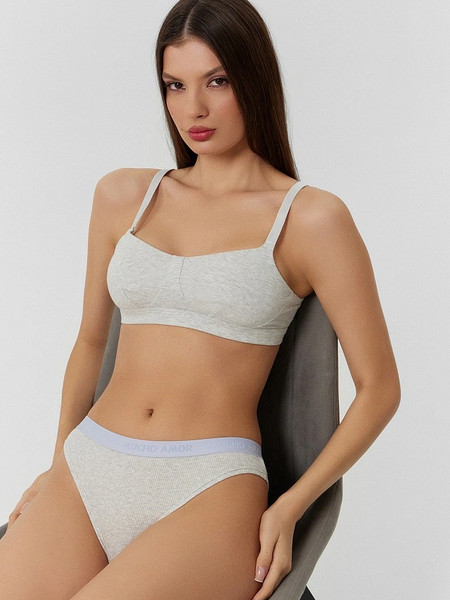 Изображение товара Трусы женские Mark Formelle 412574-1 (р.106, серый меланж 4306-А)