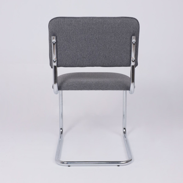 Изображение товара Стул офисный AksHome Славия Leto 68 (темно-серая ткань/хром)