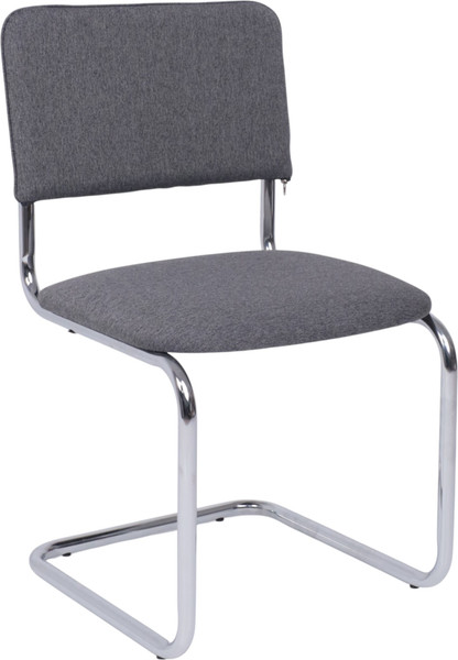 Изображение товара Стул офисный AksHome Славия Leto 68 (темно-серая ткань/хром)