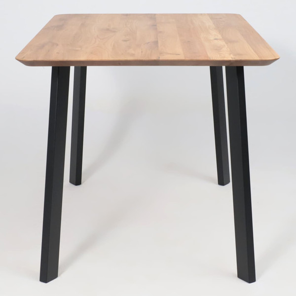 Изображение товара Обеденный стол ОКА Майон 120x80x74 (дуб натуральный/черный)