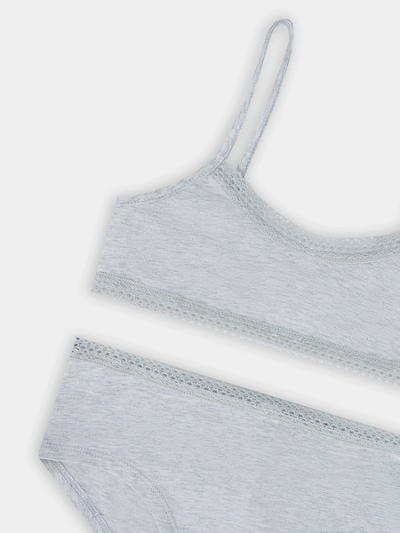 Изображение товара Комплект бельевой детский Mark Formelle 447701 (р.158-80, серый меланж 4306-А-1)