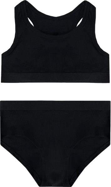 Изображение товара Комплект бельевой детский Mark Formelle 447703 (р.152-76, черный/декор)