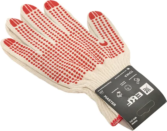 Изображение товара Перчатки защитные EKF pe10ct-10-mas (10р.)