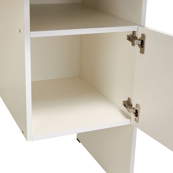 Изображение товара Письменный стол Polini Kids Home Vector 109, с 2 ящиками и полкой / 0002895.9 (белый)