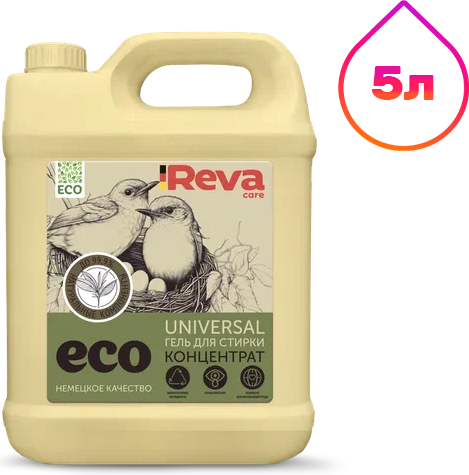 Изображение товара Гель для стирки Reva Care Eco универсальный (5л)