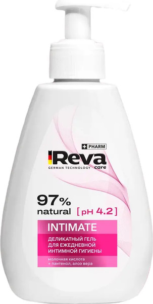 Изображение товара Гель для интимной гигиены Reva Care Деликатный (300мл)