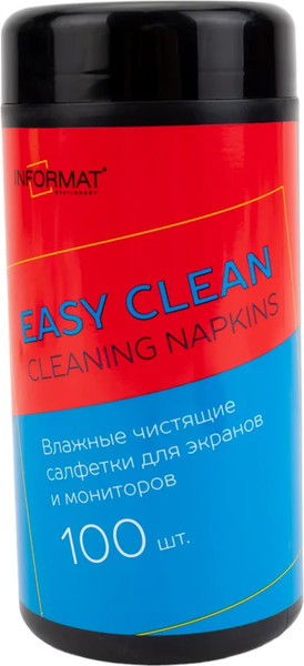 Изображение товара Салфетки для ухода за техникой inФормат CCMJ-100 (100шт)