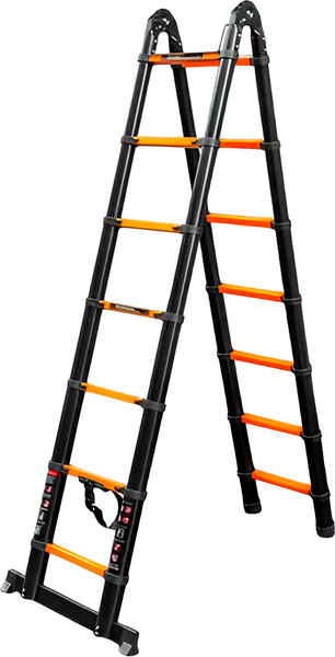 Изображение товара Телескопическая лестница ISMA ISMA-UP220-M (62704)