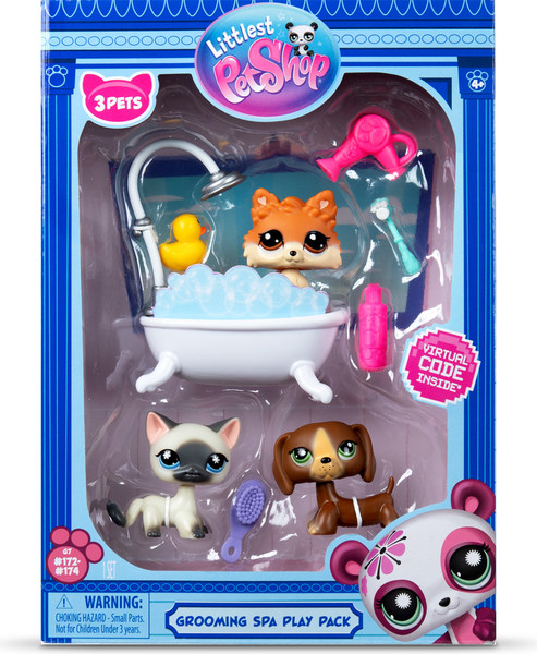 Изображение товара Игровой набор Hasbro Littlest Pet Shop Груминг спа / 00638_LPS 