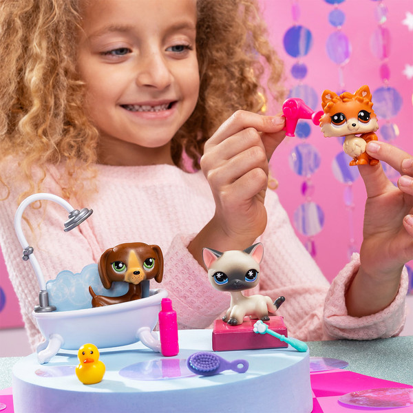 Изображение товара Игровой набор Hasbro Littlest Pet Shop Груминг спа / 00638_LPS 